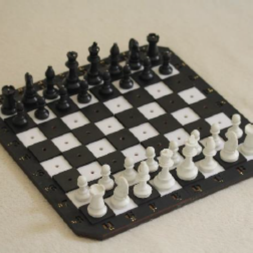 Jogo de Xadrez e Damas tabuleiro grande 40x40 Oficial em Promoção na  Americanas
